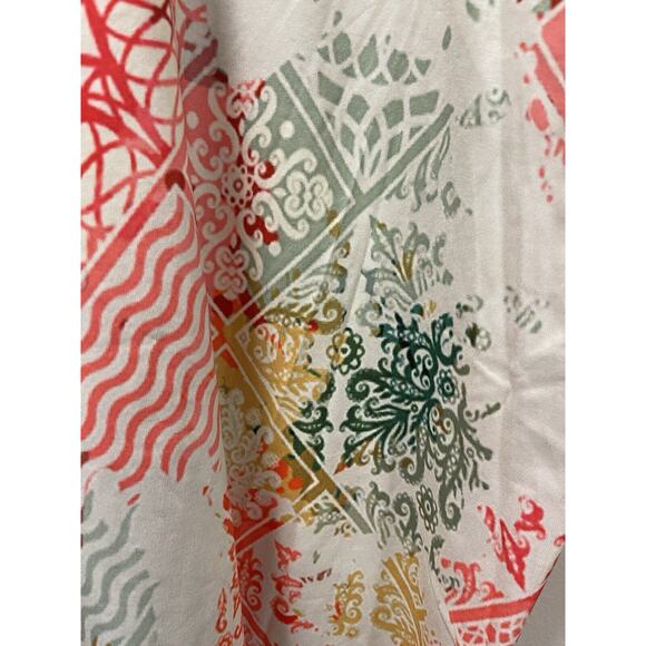 Mislook Short Sleeve Blouse Colorful With Cat Women Size 2XL - Picture 5 of 9